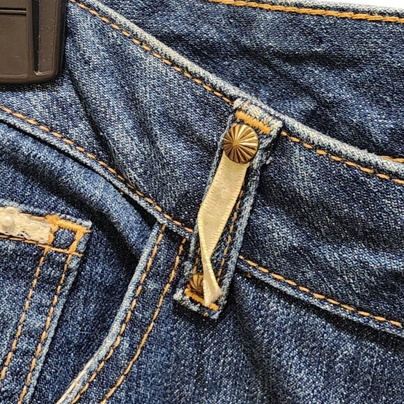 Moiselle Vintage Embellished Flared Jeans with Floral Beading - Approx. Size 32 - Picture 5 of 12